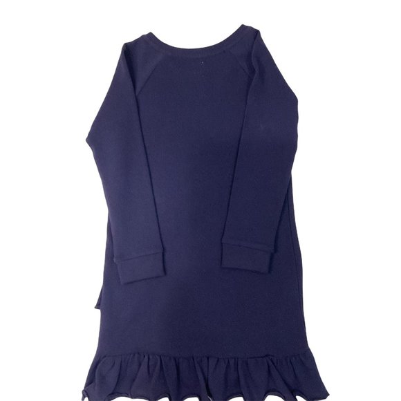 GAP KIDS RUFFLED LONG SLEEVE SWEATER DRESS - Picture 2 of 6